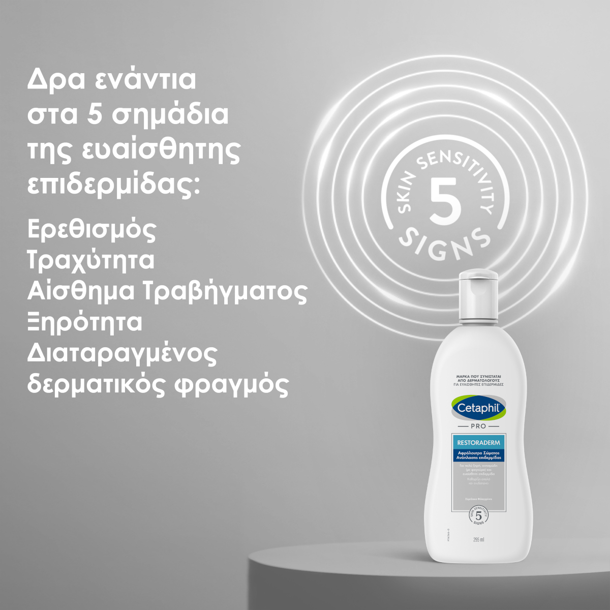 Restoraderm Απαλό Αφρόλουτρο Ανάπλασης 
                    Ingredients