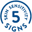 Defends against 5 signs of skin sensitivity 